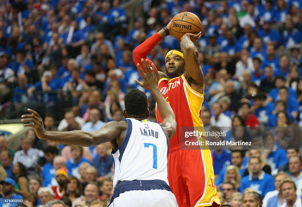 Houston Rockets v Dallas Mavericks - Game Three