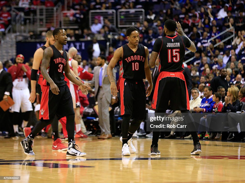 Toronto Raptors v Washington Wizards - Game Three