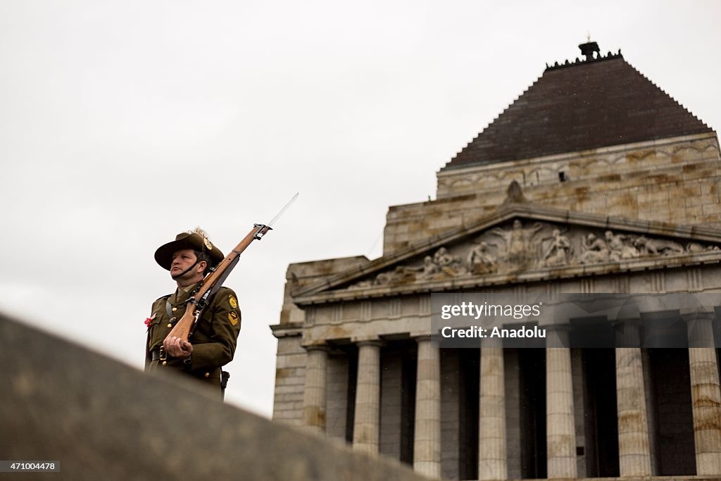 ANZAC Day Dawn Service Melbourne 2015