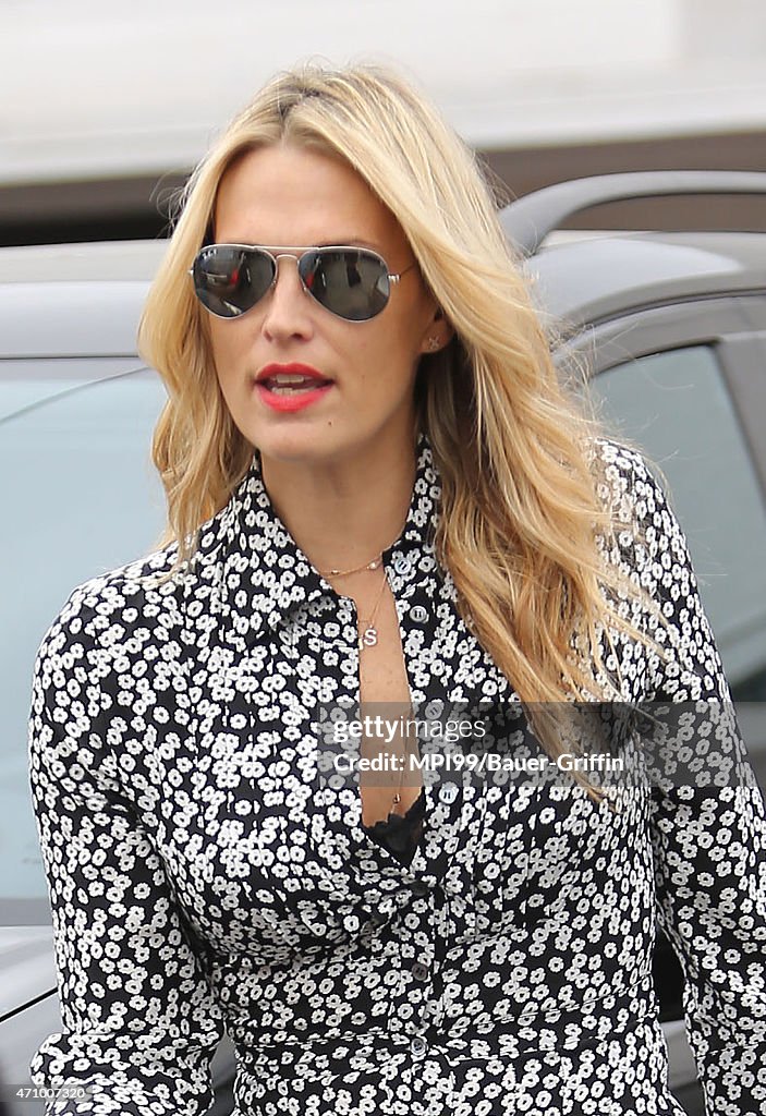 Celebrity Sightings In Los Angeles - April 25, 2015