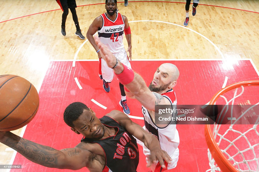 Toronto Raptors v Washington Wizards- Game Three