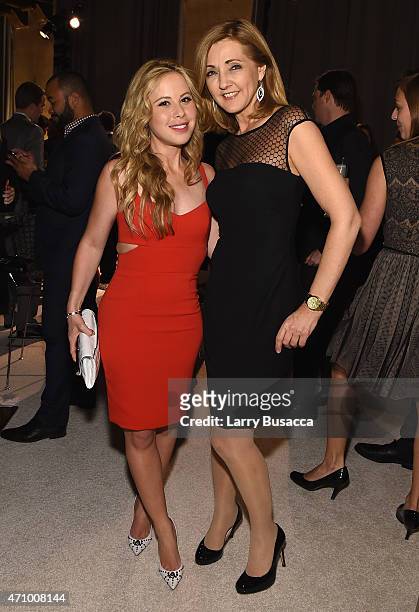 Tara Lipinski and Chris Jansing attends Time and People's annual cocktail party on White House Correspondents' Weekend at St Regis Hotel on April 24,...