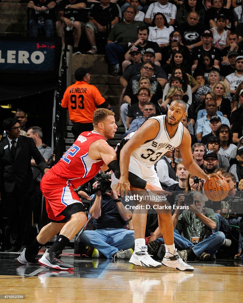 Los Angeles Clippers v San Antonio Spurs - Game Three