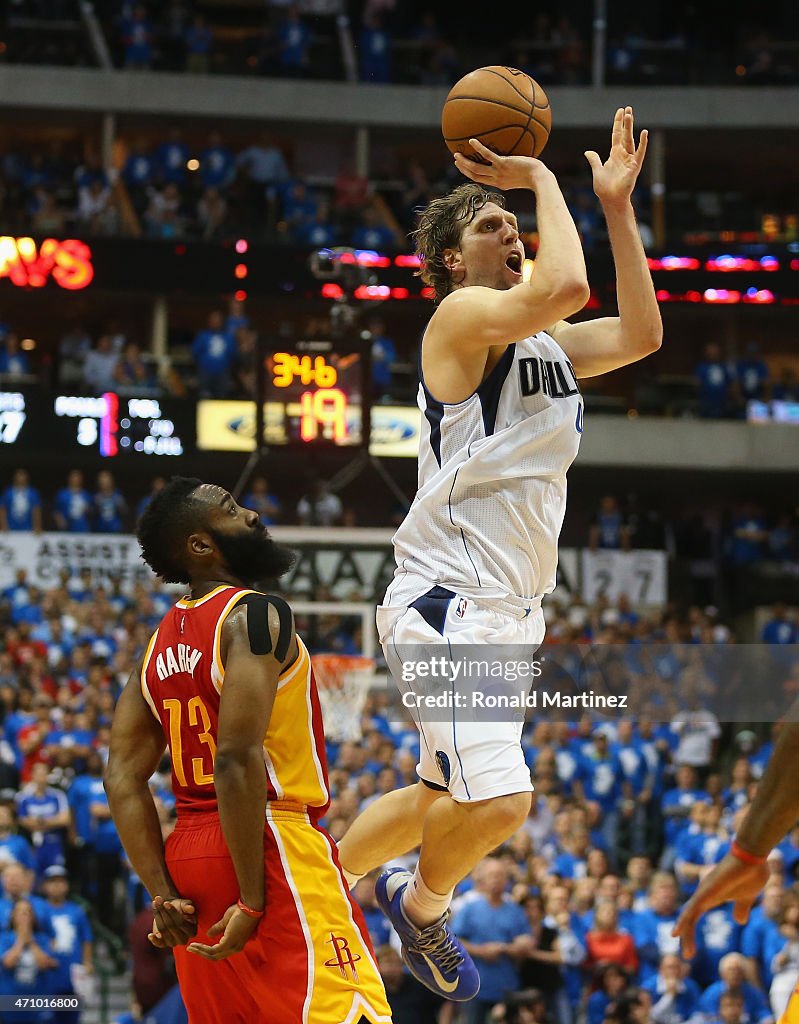 Houston Rockets v Dallas Mavericks - Game Three