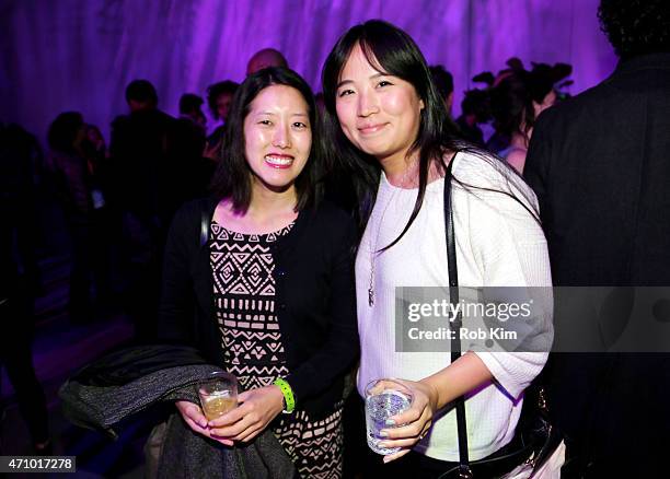 Guests attend the TAA Party during the 2015 Tribeca Film Festival at Spring Studio on April 24, 2015 in New York City.