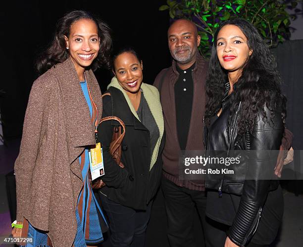 Guests attend the TAA Party during the 2015 Tribeca Film Festival at Spring Studio on April 24, 2015 in New York City.