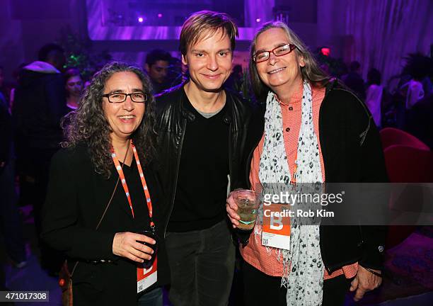 Guests attend the TAA Party during the 2015 Tribeca Film Festival at Spring Studio on April 24, 2015 in New York City.