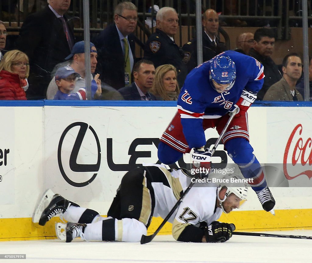 Pittsburgh Penguins v New York Rangers - Game Five