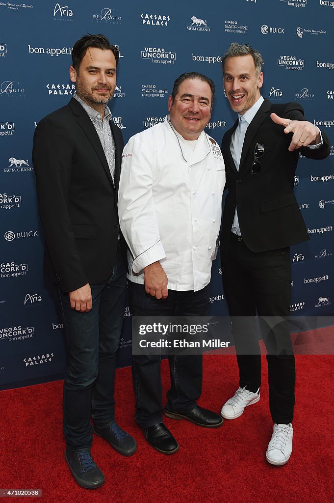 Celebrity Chefs Light Up The Strip At Vegas Uncork'd By Bon Appetit's Grand Tasting At Caesars Palace