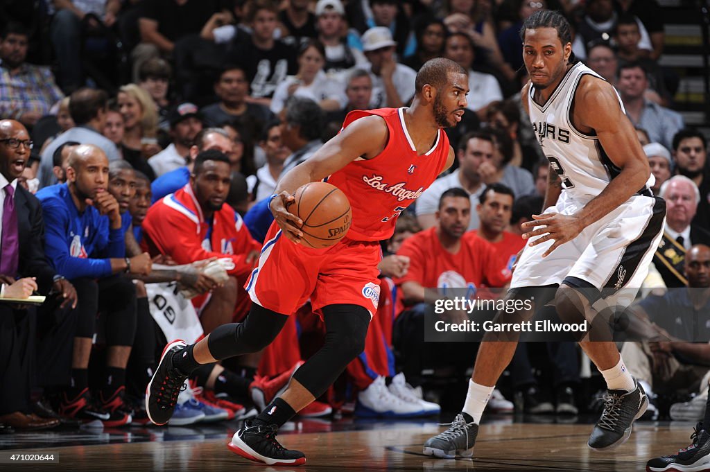 Los Angeles Clippers v San Antonio Spurs - Game Three