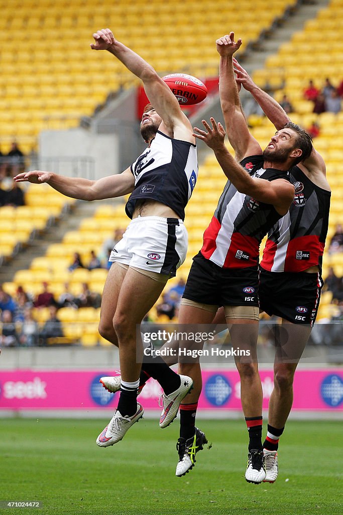 AFL Rd 4 - St Kilda v Carlton