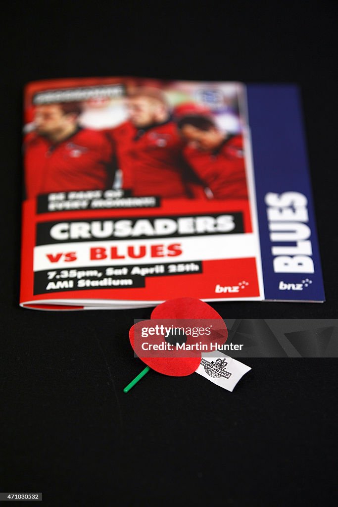 Super Rugby Rd 11 - Crusaders v Blues