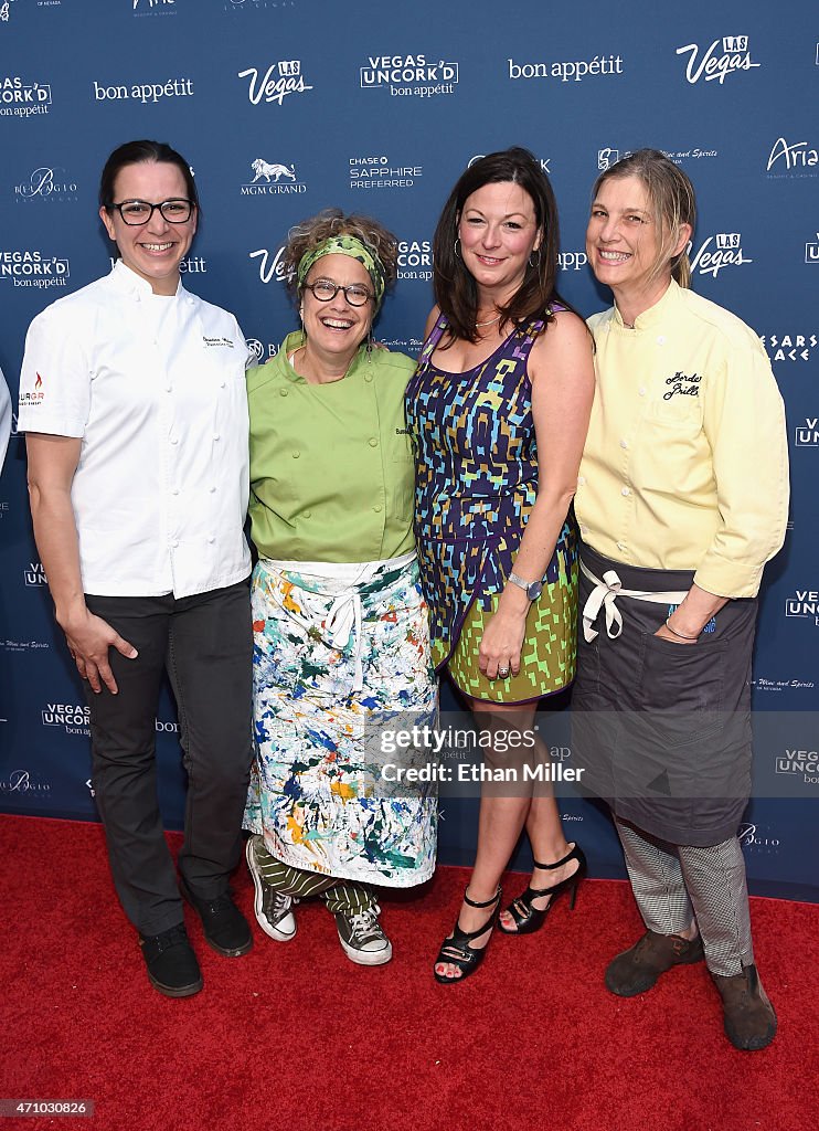 Celebrity Chefs Light Up The Strip At Vegas Uncork'd By Bon Appetit's Grand Tasting At Caesars Palace