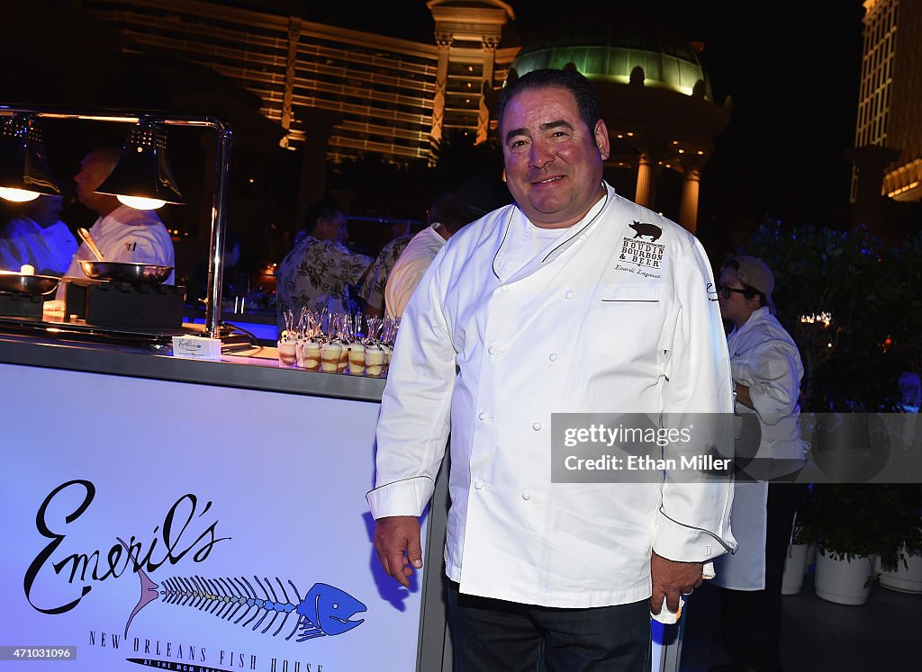 Celebrity Chefs Light Up The Strip At Vegas Uncork'd By Bon Appetit's Grand Tasting At Caesars Palace