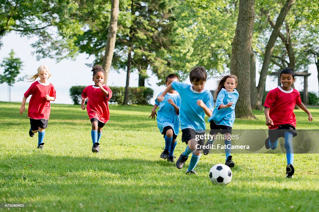 Chasing the Soccer Ball