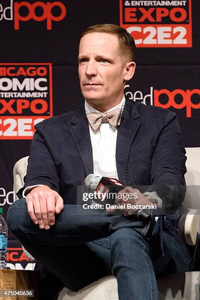 Mark Evan Jackson attends the C2E2 Chicago Comic and Entertainment Expo at McCormick Place on April 24, 2015 in Chicago, Illinois.