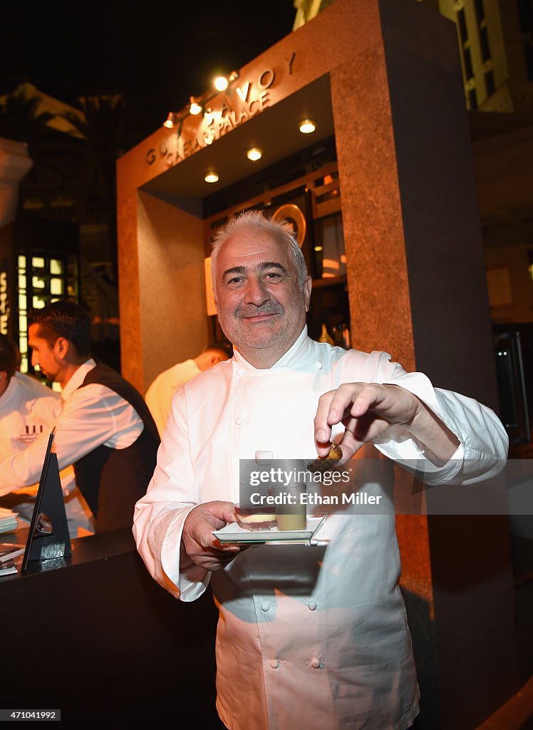 Celebrity Chefs Light Up The Strip At Vegas Uncork'd By Bon Appetit's Grand Tasting At Caesars Palace