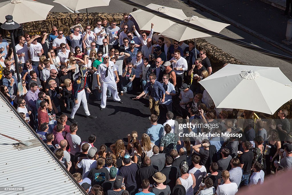 Two-Up Tradition Alive On Anzac Day In Australia