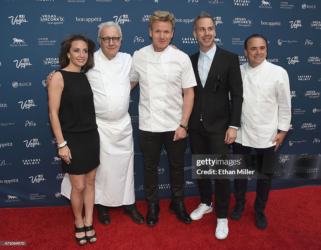 Celebrity Chefs Light Up The Strip At Vegas Uncork'd By Bon Appetit's Grand Tasting At Caesars Palace