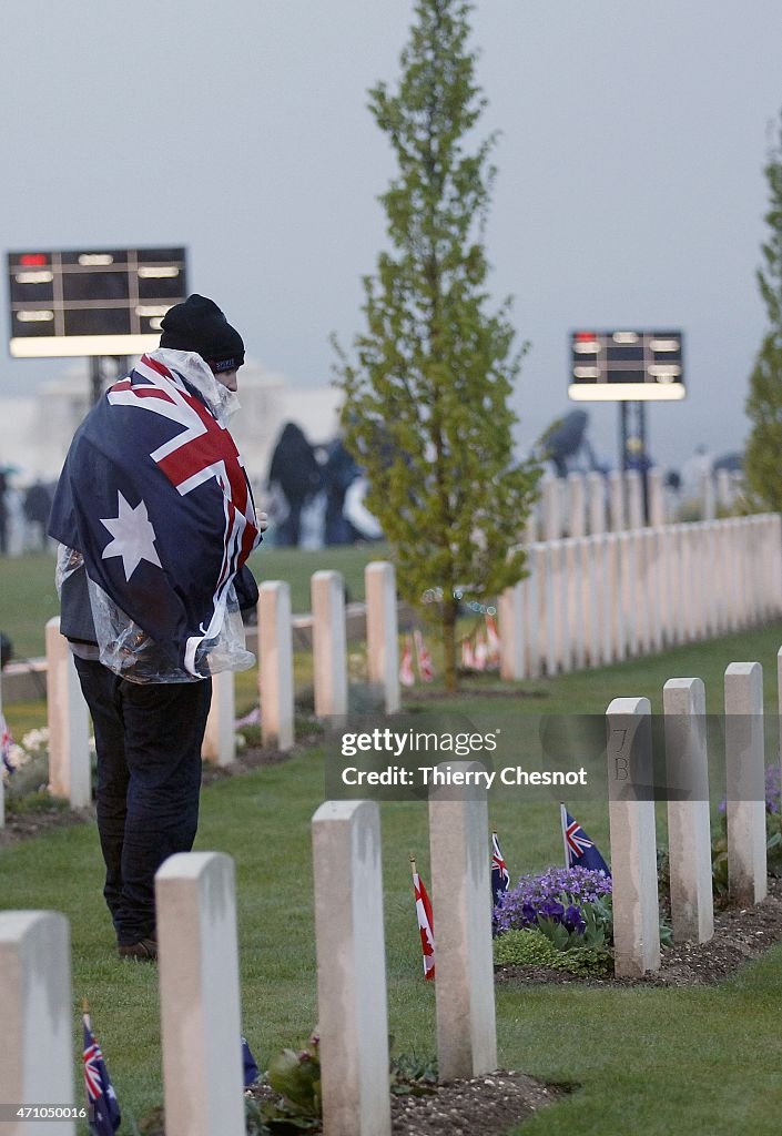 Anzac Day Commemorations At Villers-Bretonneux