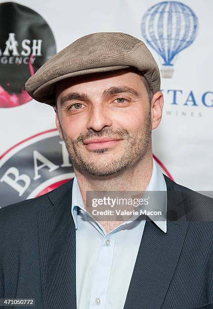 Pascal Tessaud arrives at COLCOA, French Film Festival Barnes After Party at Heritage Fine Wines on April 24, 2015 in Beverly Hills, California.