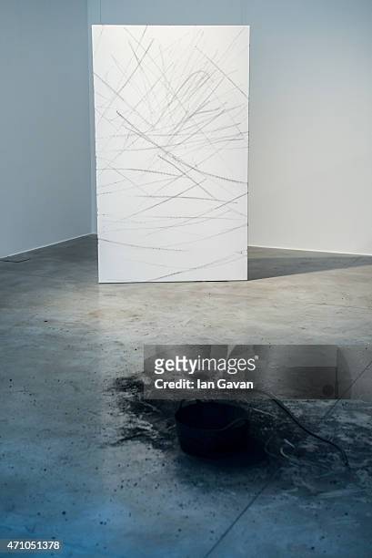 Artist Jeannette Ehlers performs her inaugural performance of ÔWhip It GoodÕ at Autograph on April 24, 2015 in London, England. Jeannette Ehlers'...