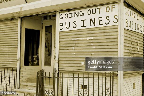 going out of business - sepia tone - going out of business stock pictures, royalty-free photos & images