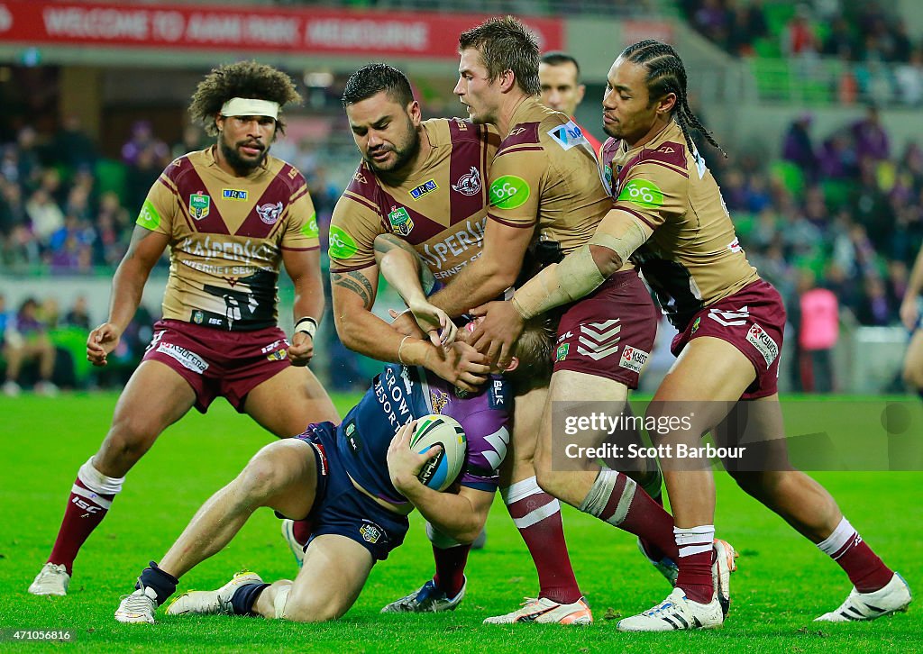 NRL Rd 8 - Storm v Sea Eagles