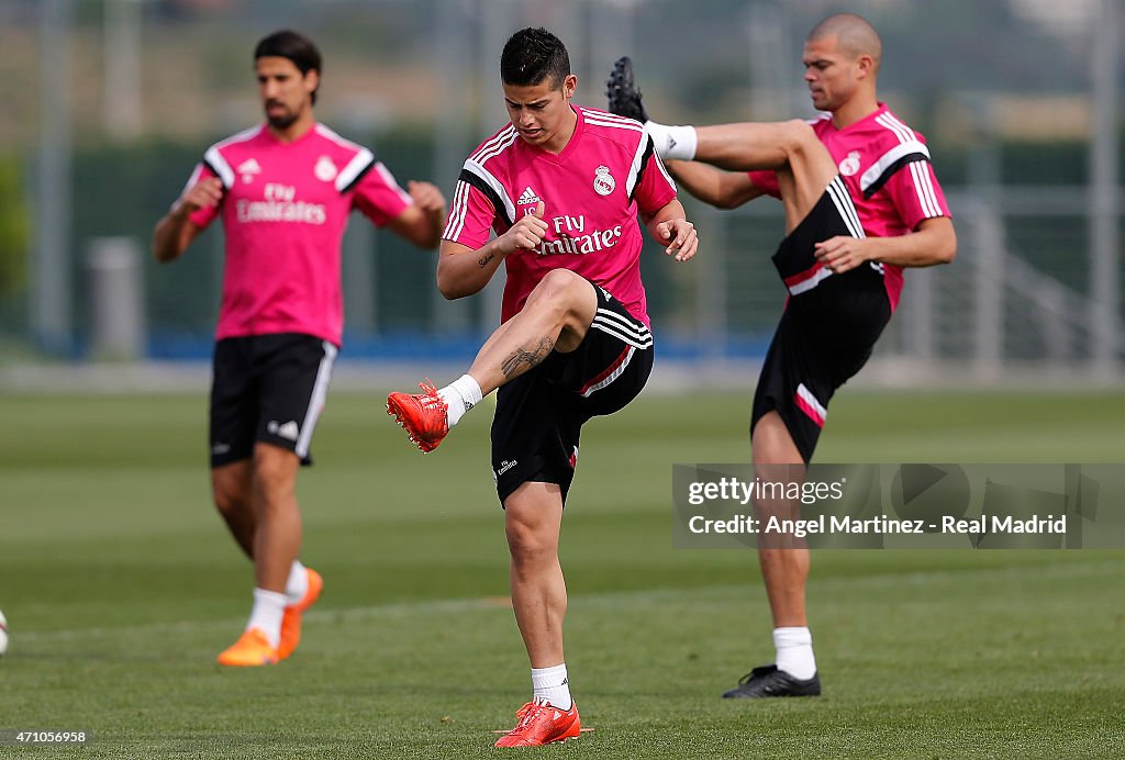 Real Madrid Training And Press Conference