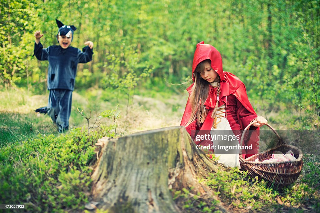 Little Red Riding Hood and the Big Bad Wolf