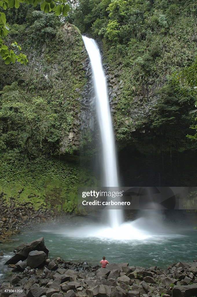 The Waterfall in Arenal Costa Rica