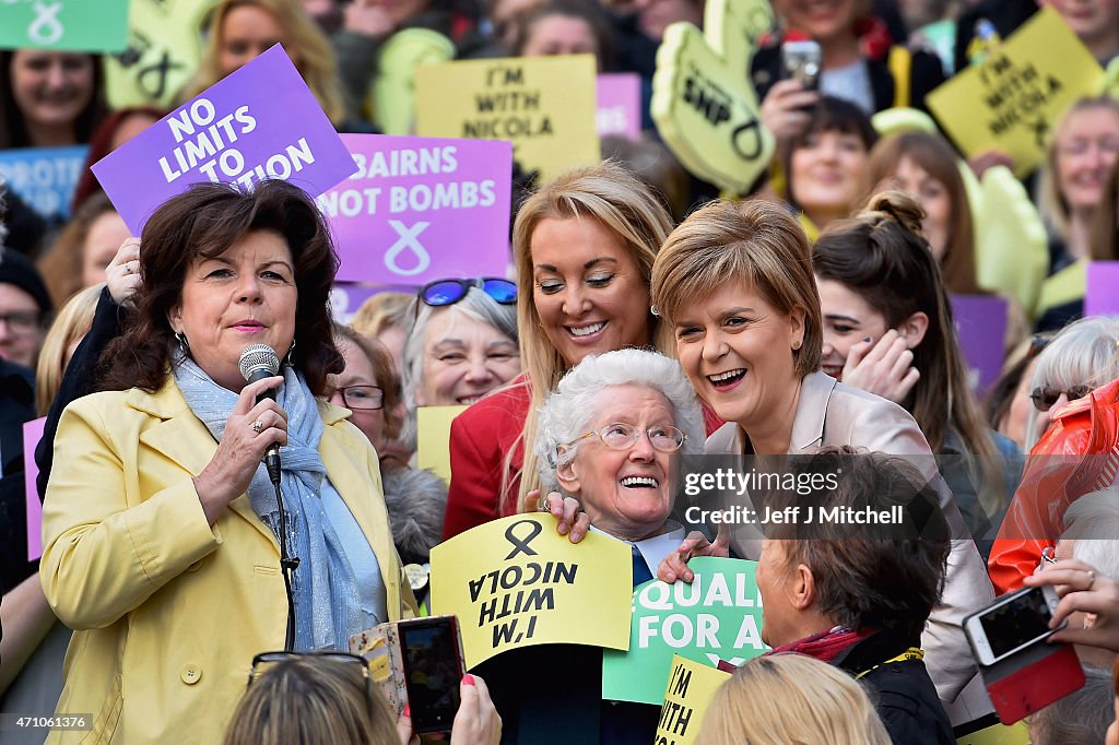 Nicola Sturgeon Launches The SNP's Women's Pledge