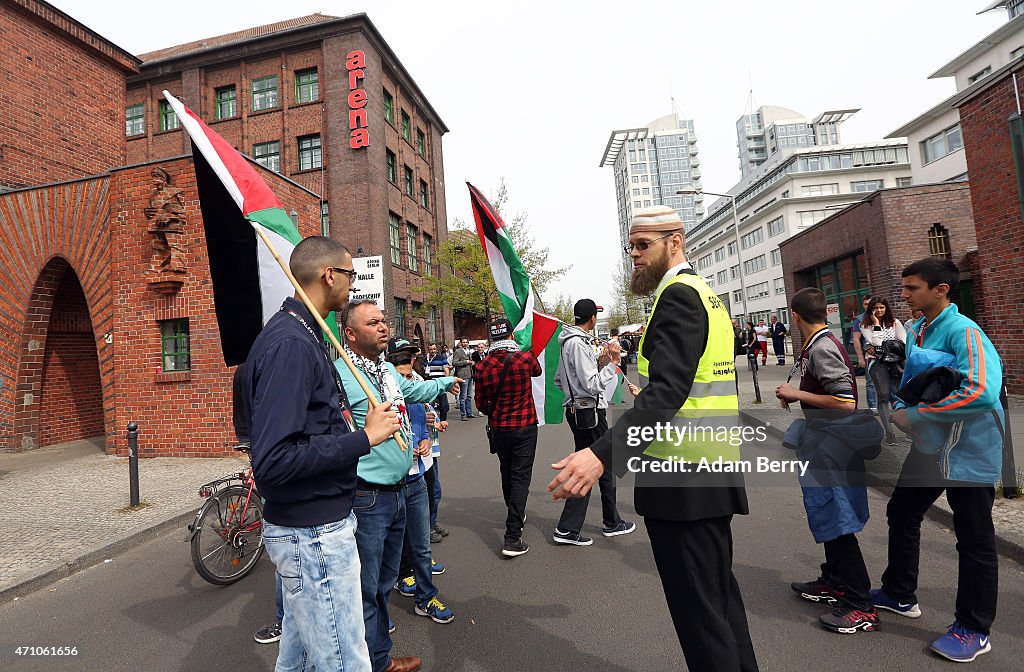 Hamas Supporters Hold Gathering In Berlin