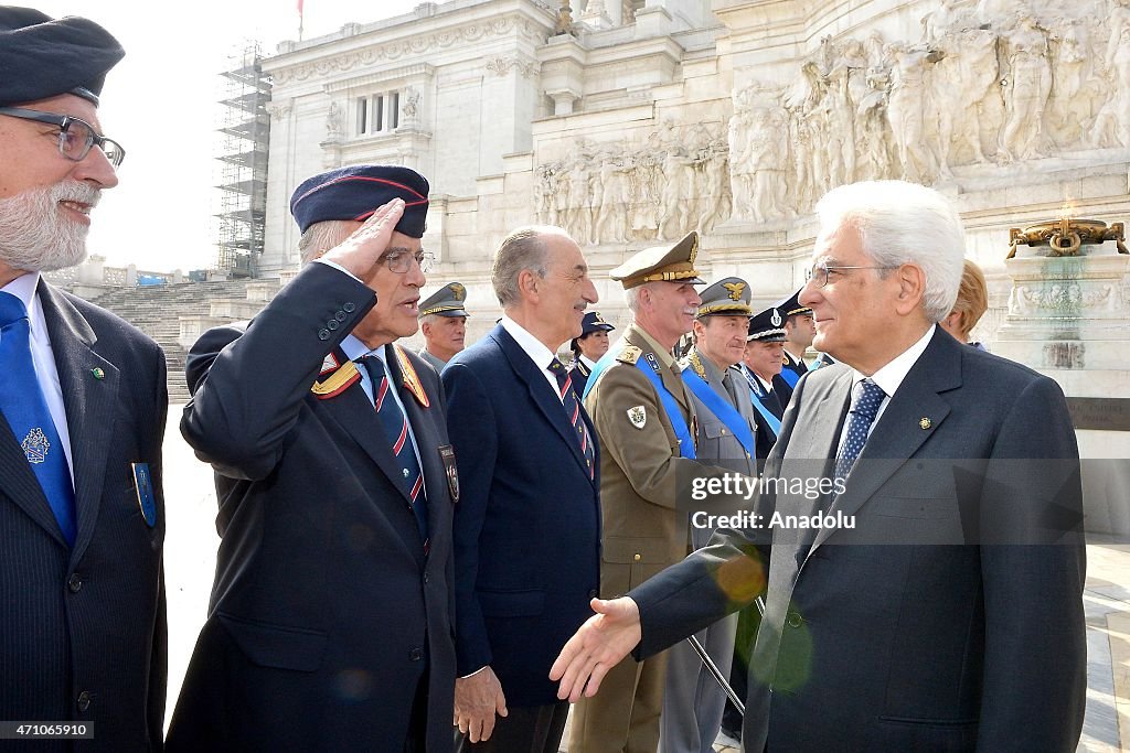 Italy Marks 70th Anniversary of the Liberation Day