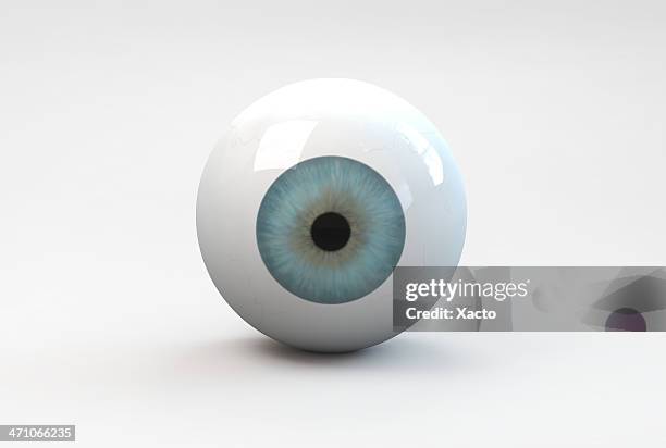 eye ball - monster body parts stock pictures, royalty-free photos & images