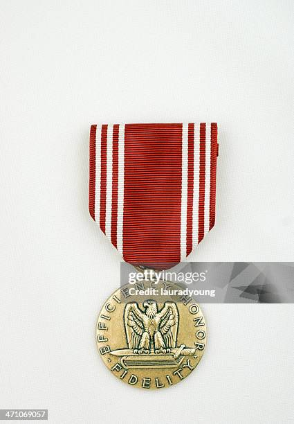 united states army good conduct medal - army medals stock pictures, royalty-free photos & images