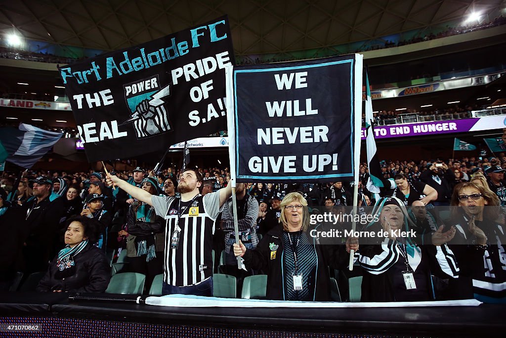 AFL Rd 4 - Port Adelaide v Hawthorn