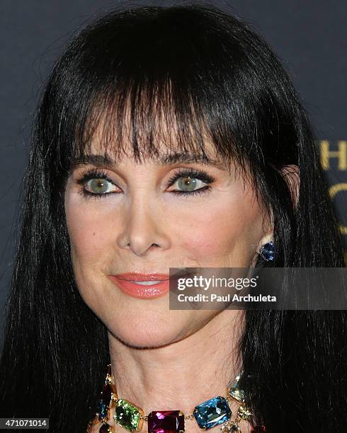 Actress Connie Sellecca attends the 42nd Annual Daytime Creative Arts Emmy Awards at The Universal Hilton Hotel on April 24, 2015 in Universal City,...