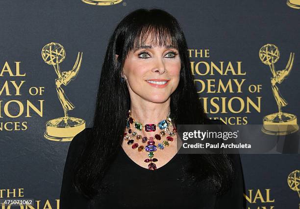 Actress Connie Sellecca attends the 42nd Annual Daytime Creative Arts Emmy Awards at The Universal Hilton Hotel on April 24, 2015 in Universal City,...