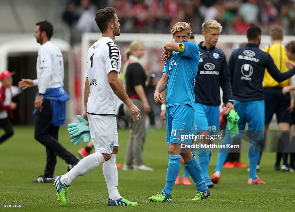 Energie Cottbus v Stuttgarter Kickers  - 3. Liga