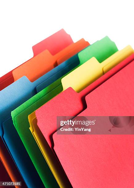 1,584 Colorful File Folders Stock Photos, High-Res Pictures, and Images ...