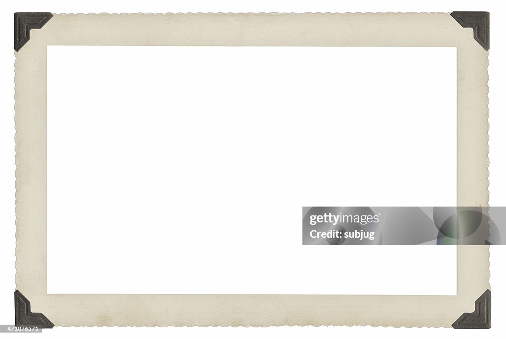 Alte Fotografie Grenze