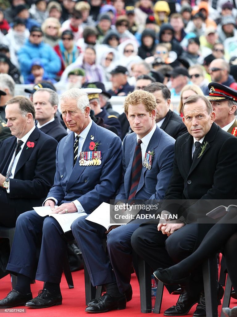 TURKEY-WWI-HISTORY-AUSTRALIA-NZEALAND-BRITAIN-ROYALS-ANZAC