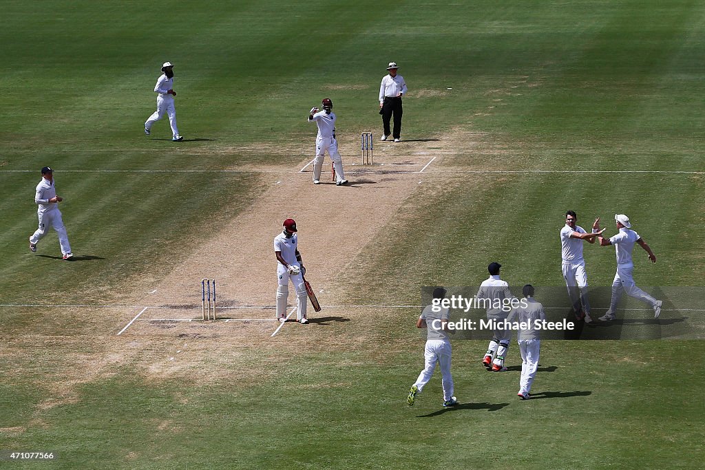 West Indies v England - 2nd Test: Day Five