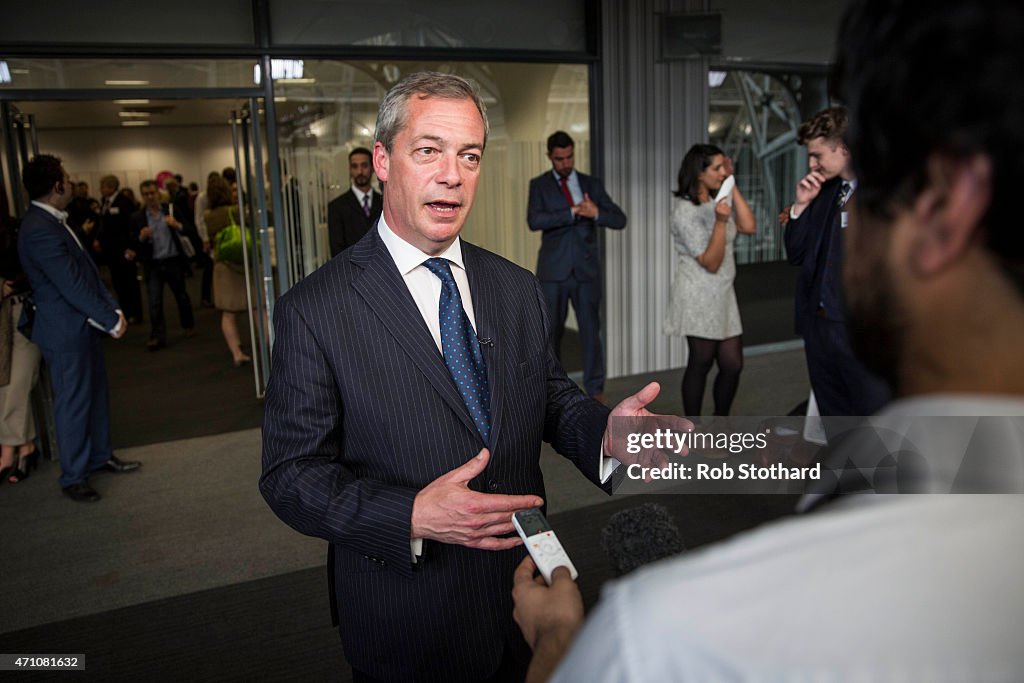 Nigel Farage Speaks At Master Investor Event