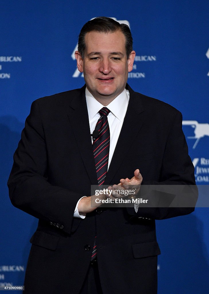 Prominent Republicans Address The Republican Jewish Coalition Spring Meeting