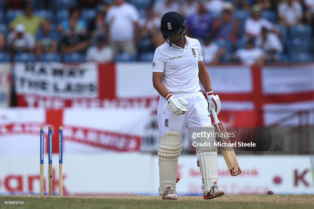 West Indies v England - 2nd Test: Day Five