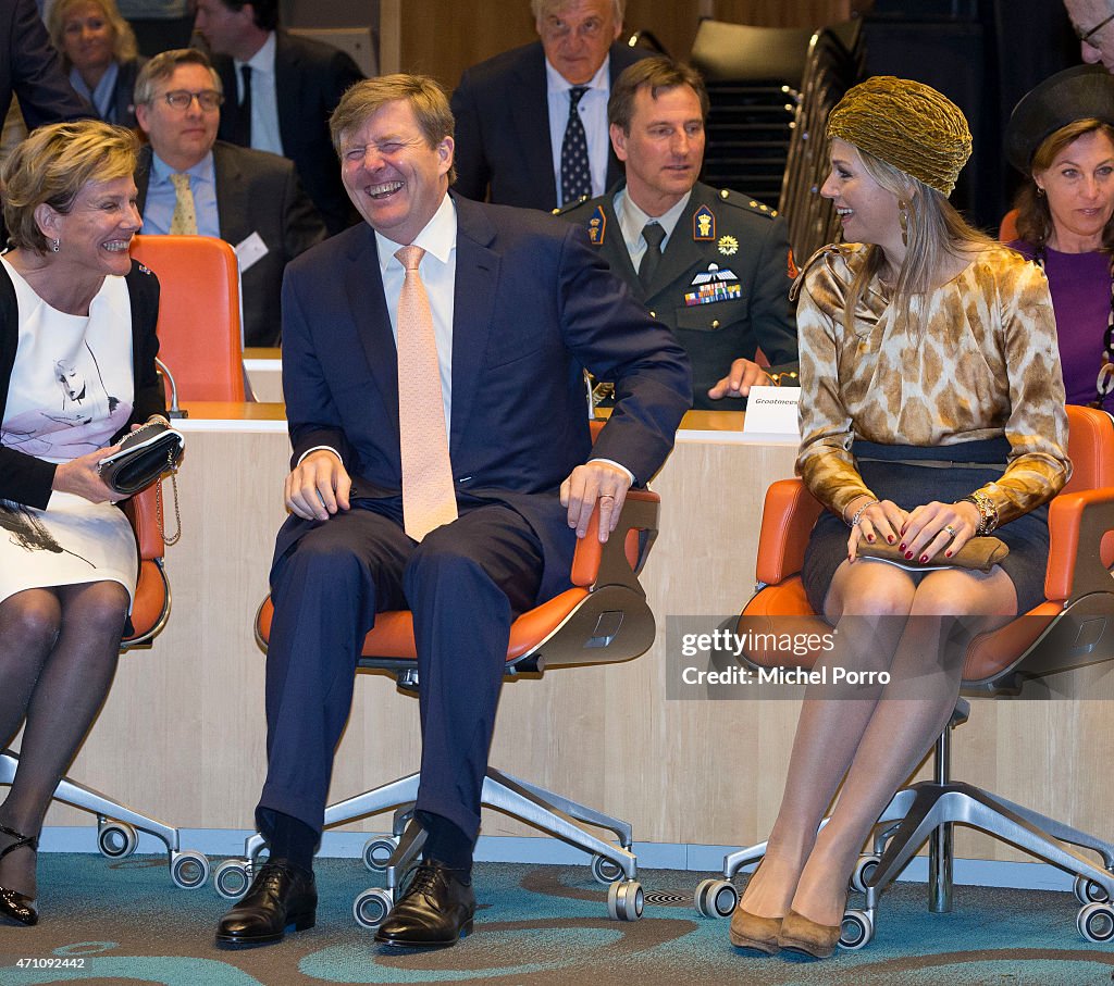 King Willem-Alexander and Queen Maxima of The Netherlands Attend 200 Year Kingdom Celebrations