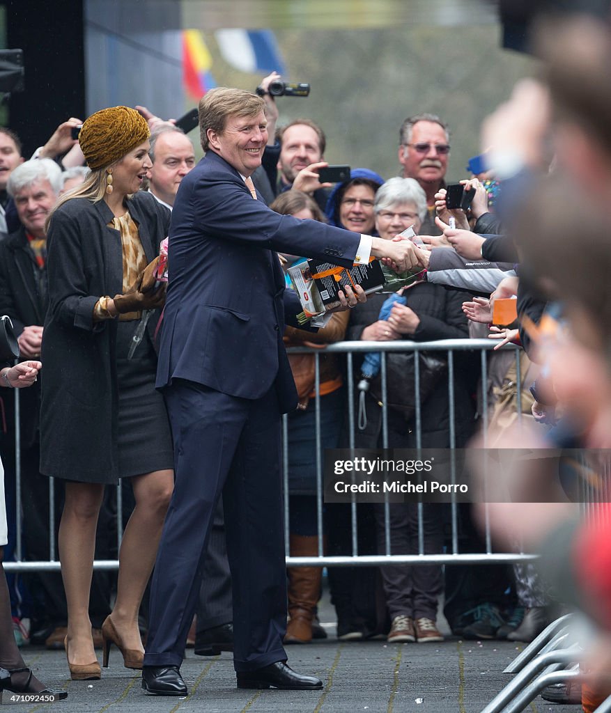 King Willem-Alexander and Queen Maxima of The Netherlands Attend 200 Year Kingdom Celebrations