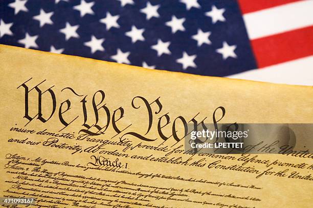 usa constitution background - us constitution stock pictures, royalty-free photos & images